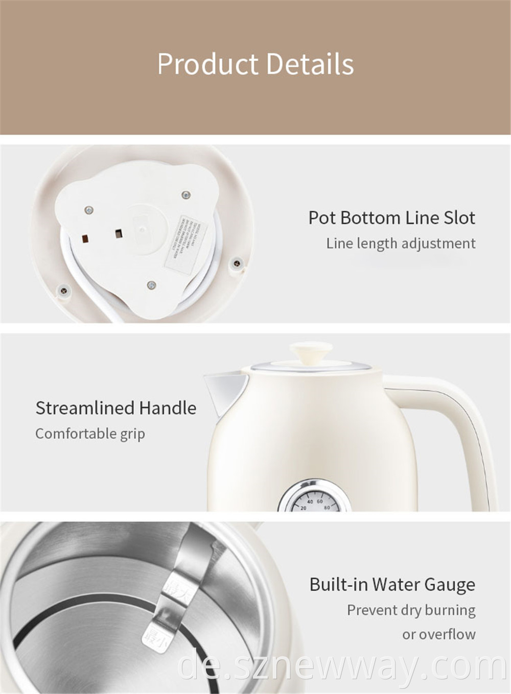 Ocooker Water Kettle